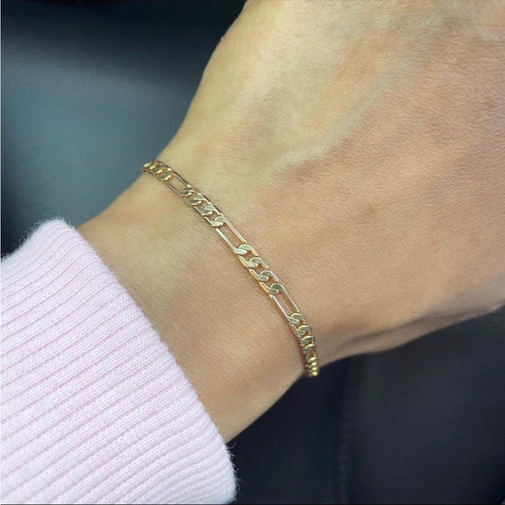 3mm Figaro Bracelet
